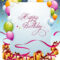 Birthday Template Free Download Inspirational Regarding Indesign Birthday Card Template