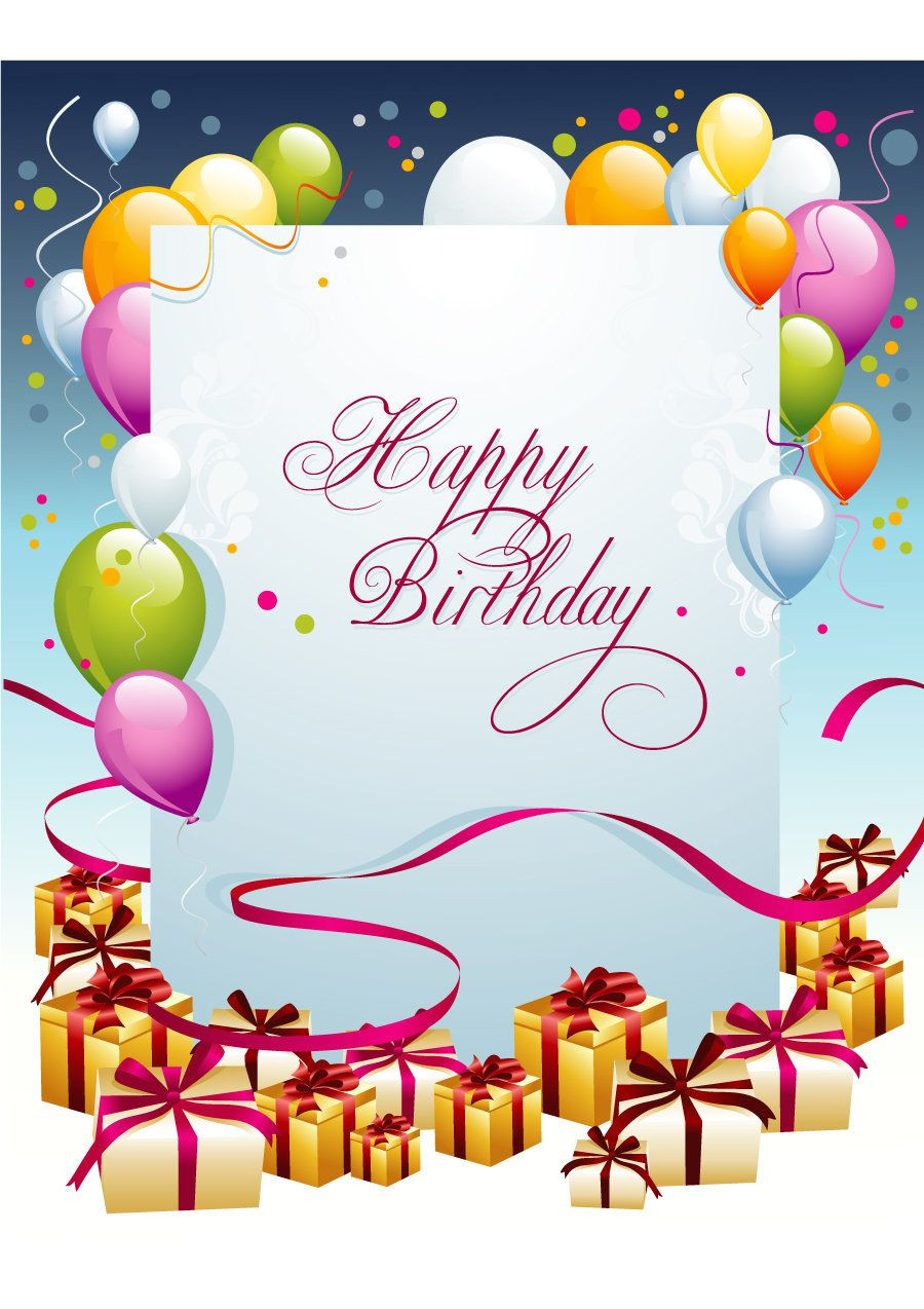 Birthday Template Free Download Inspirational Regarding Indesign Birthday Card Template