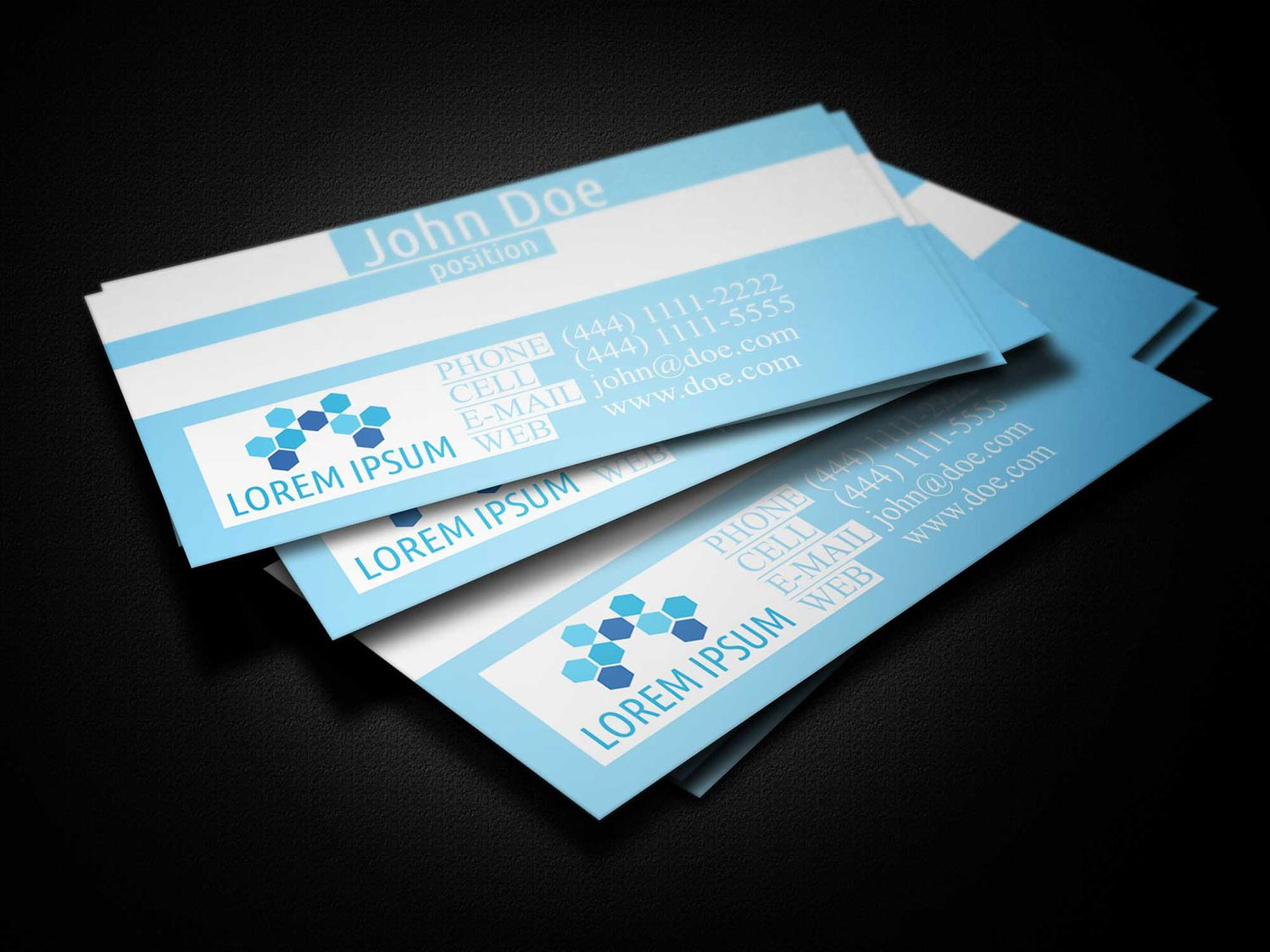 Blue Medical Business Card Template – Business Cards Lab Pertaining To Medical Business Cards Templates Free