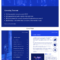 Blue Tech Mckinsey Consulting Report Template With Mckinsey Consulting Report Template