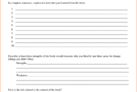 Book Outline Report Fiction Template Png Download Form 2Nd throughout Nonfiction Book Report Template