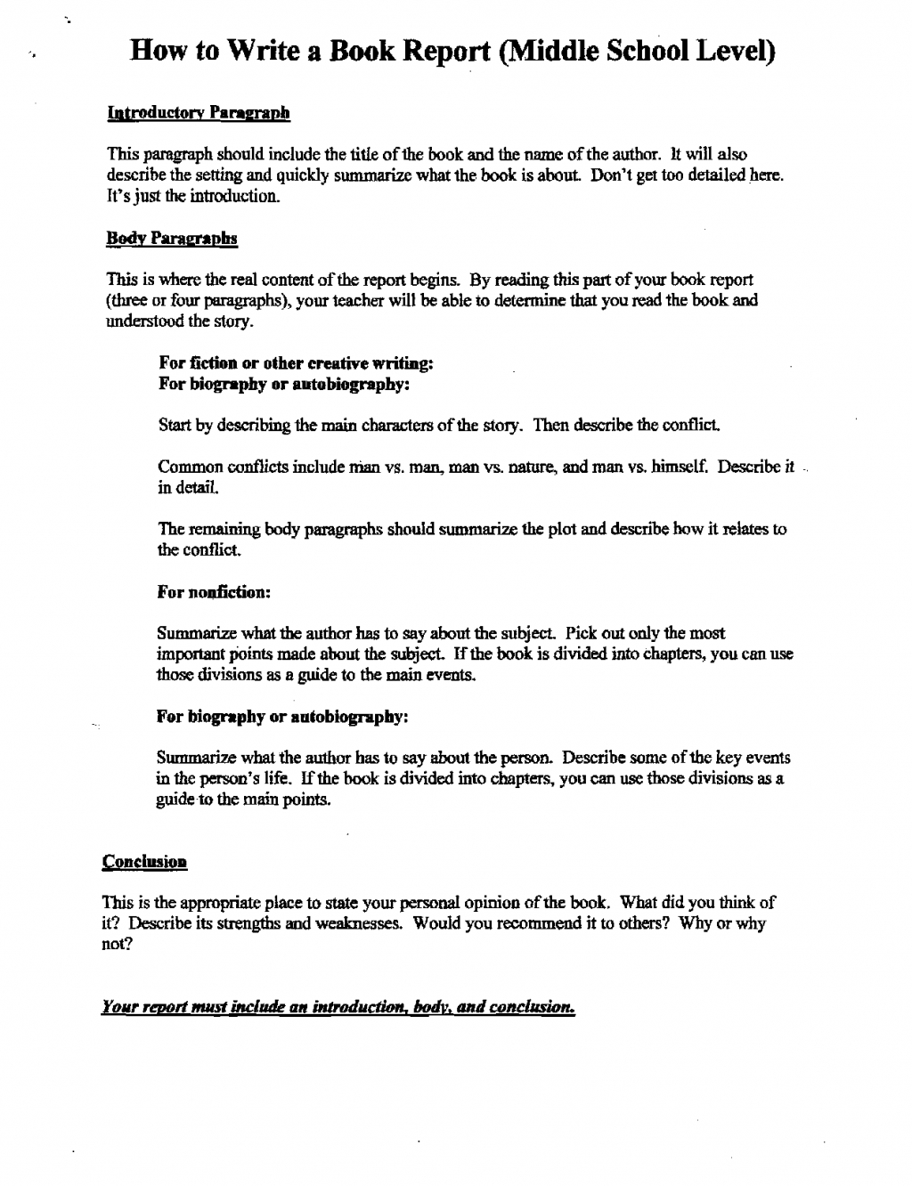 Book Review Essay Structure History Example Report Template Regarding Middle School Book Report Template