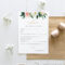 Bridal Shower Advice Card, Wedding Advice For The Bride And Within Marriage Advice Cards Templates
