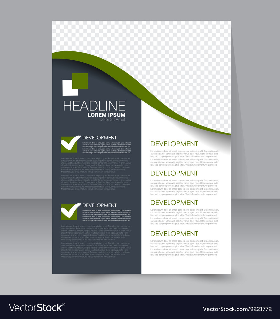 Brochure Template Business Flyer Intended For Mac Brochure Templates
