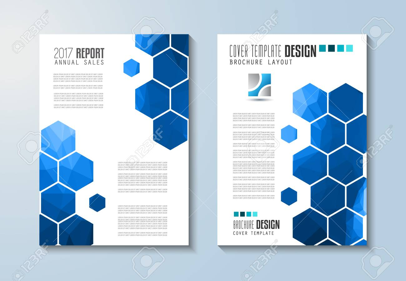 Brochure Template, Flyer Design Or Depliant Cover For Business.. Intended For Generic Flyer Template
