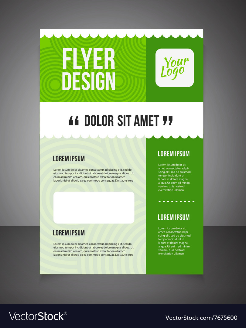 Business Brochure Or Offer Flyer Design Template For Offer Flyer Template