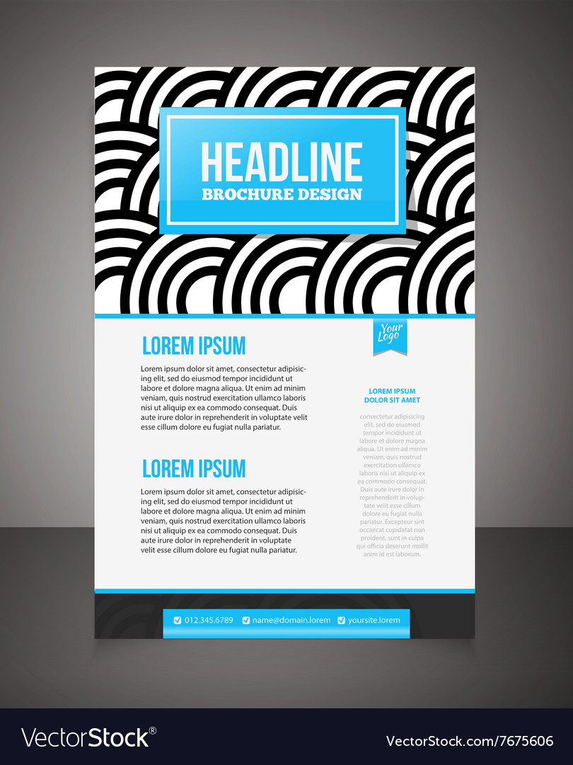 Business Brochure Or Offer Flyer Design Template Throughout Offer Flyer Template