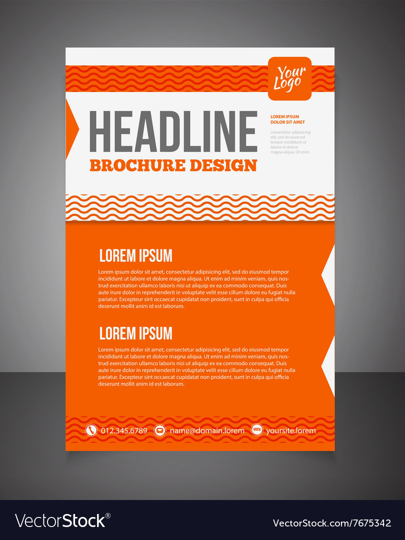 Business Brochure Or Offer Flyer Design Template With Regard To Offer Flyer Template