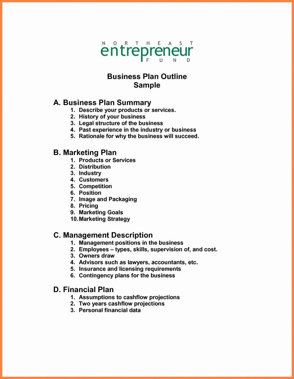 Business Plans Financial Sor Plan Template Free Popular Intended For Merrill Lynch Business Plan Template