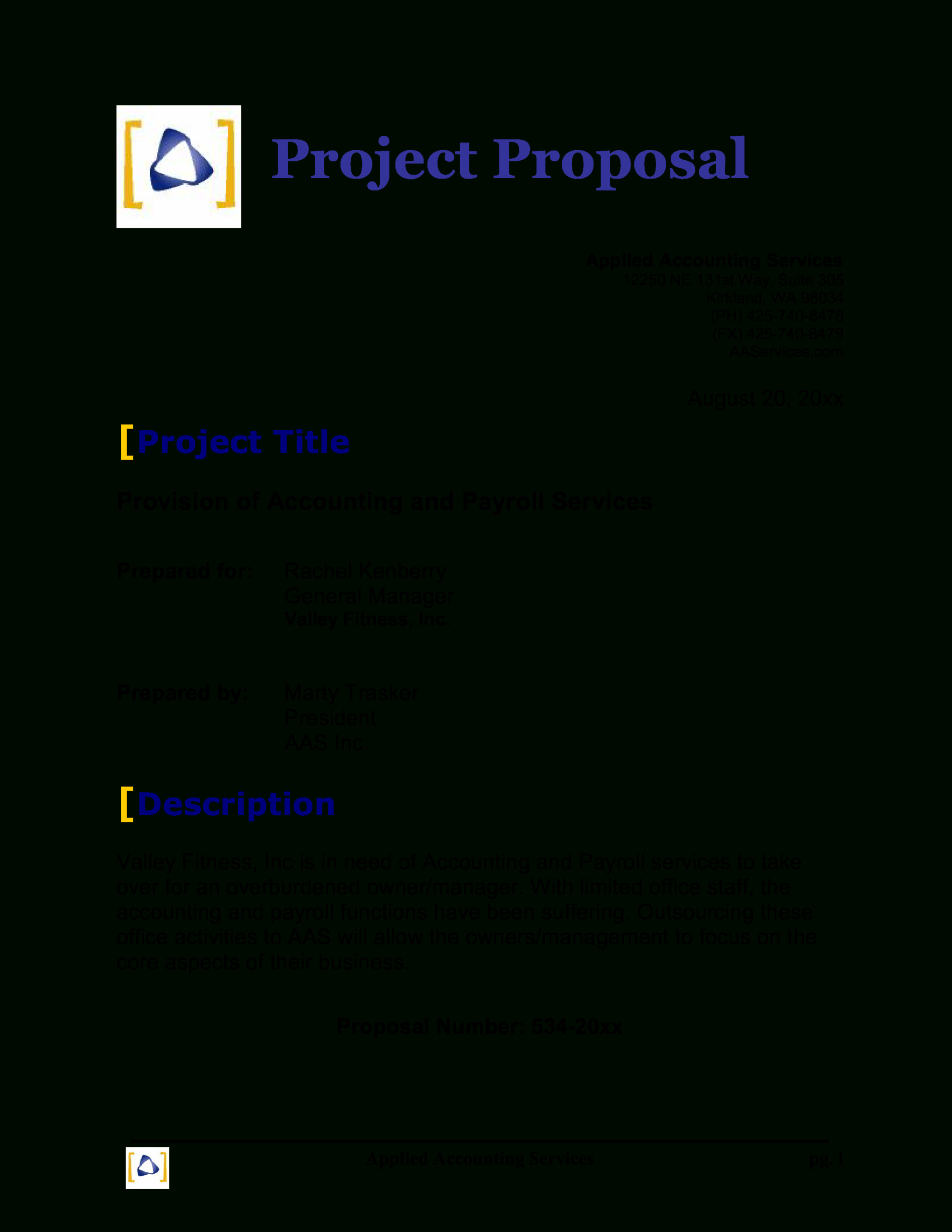 Business Project Proposal Template | Templates At For It Project Proposal Template