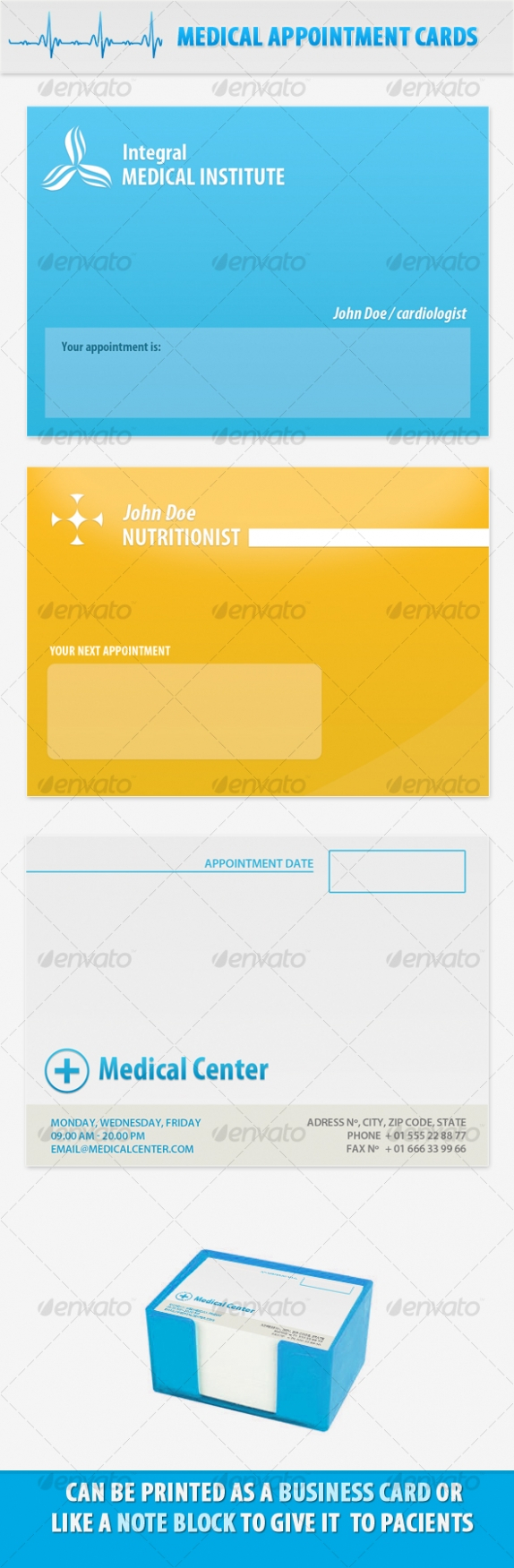 Cardview – Business Card & Visit Card Design Inspiration With Medical Appointment Card Template Free