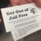 Cedar Rapids Police Use Monopoly Inspired Cards To Help In Get Out Of Jail Free Card Template