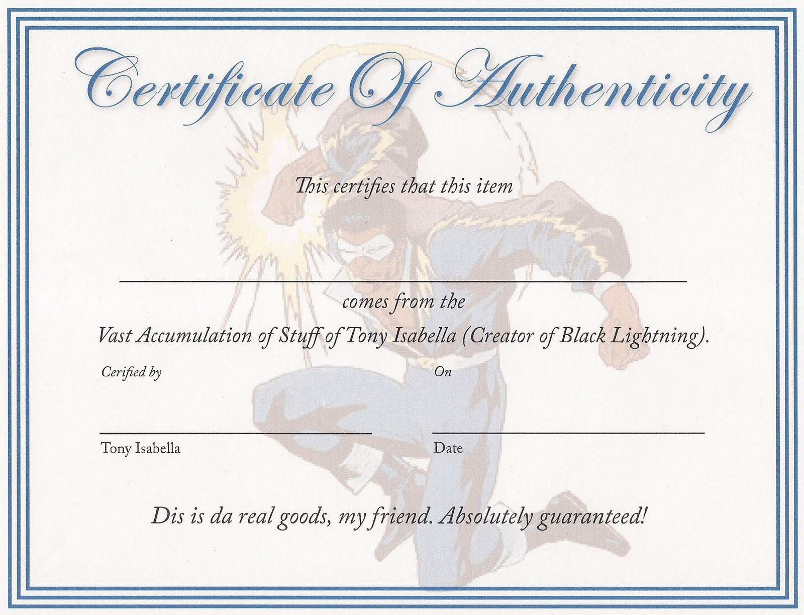 Certificate Of Authenticity Art Example Templates Free For Letter Of Authenticity Template