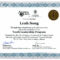 Certificate Of Leadership Template ] – Leadership In Leadership Award Certificate Template