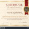 Certificate Template Diploma Design Emblem Red Stock Vector With Regard To Life Saving Award Certificate Template
