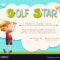 Certificate Template For Golf Star Inside Golf Certificate Template Free