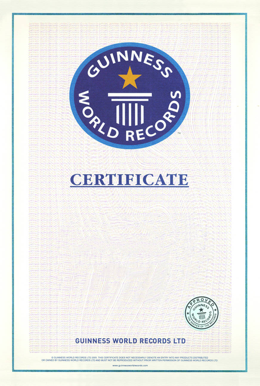 Certificate Template Validity | Free Resume Templates Intended For Guinness World Record Certificate Template