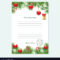 Christmas Letter From Santa Claus Template Inside Letter From Santa Claus Template