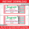 Christmas Surprise Concert Ticket Gift Intended For Movie Gift Certificate Template