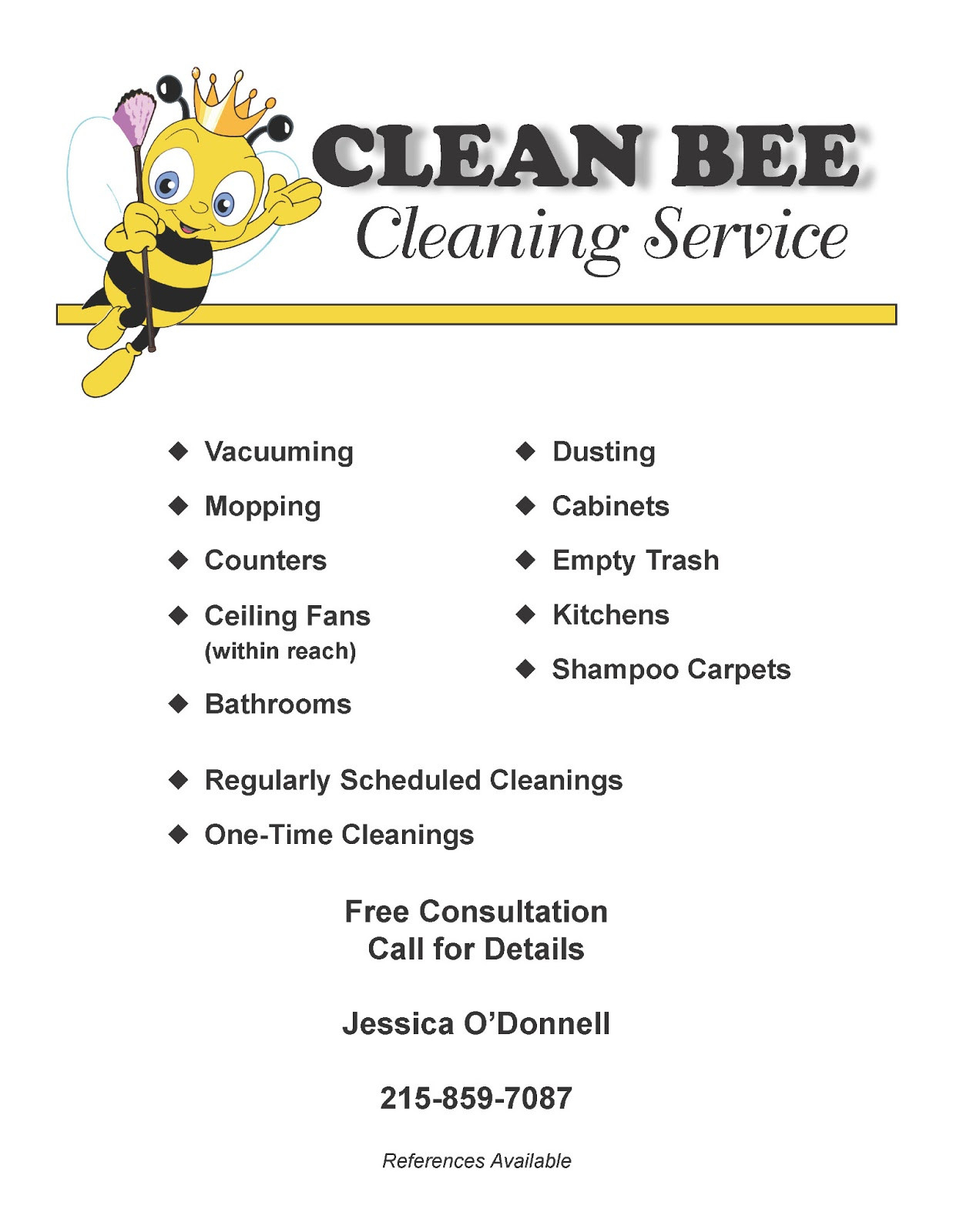 Cleaning Service Flyers Ideas Elegant Housecleaning Promo Within House Cleaning Flyer Template