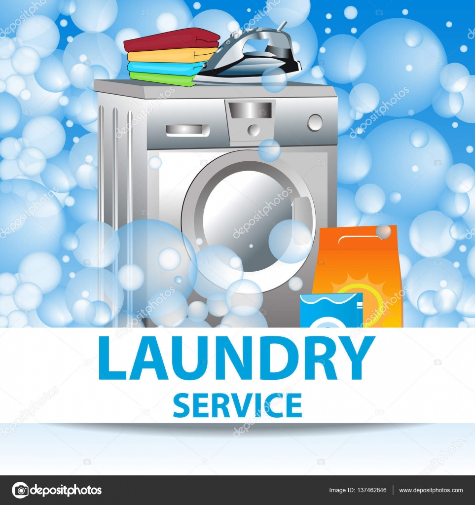 Cleaning Services Poster | Laundry Service. Poster Template Pertaining To Ironing Service Flyer Template