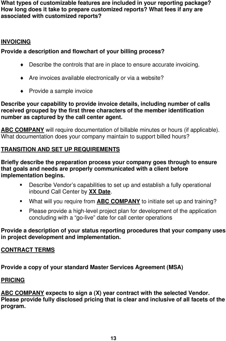 Client Service Agreement Template ] – Doc 407527 Basic Inside Master Services Agreement Template