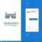 Computer, Computing, Digital, Glasses, Google Grey Logo Inside Google Search Business Card Template