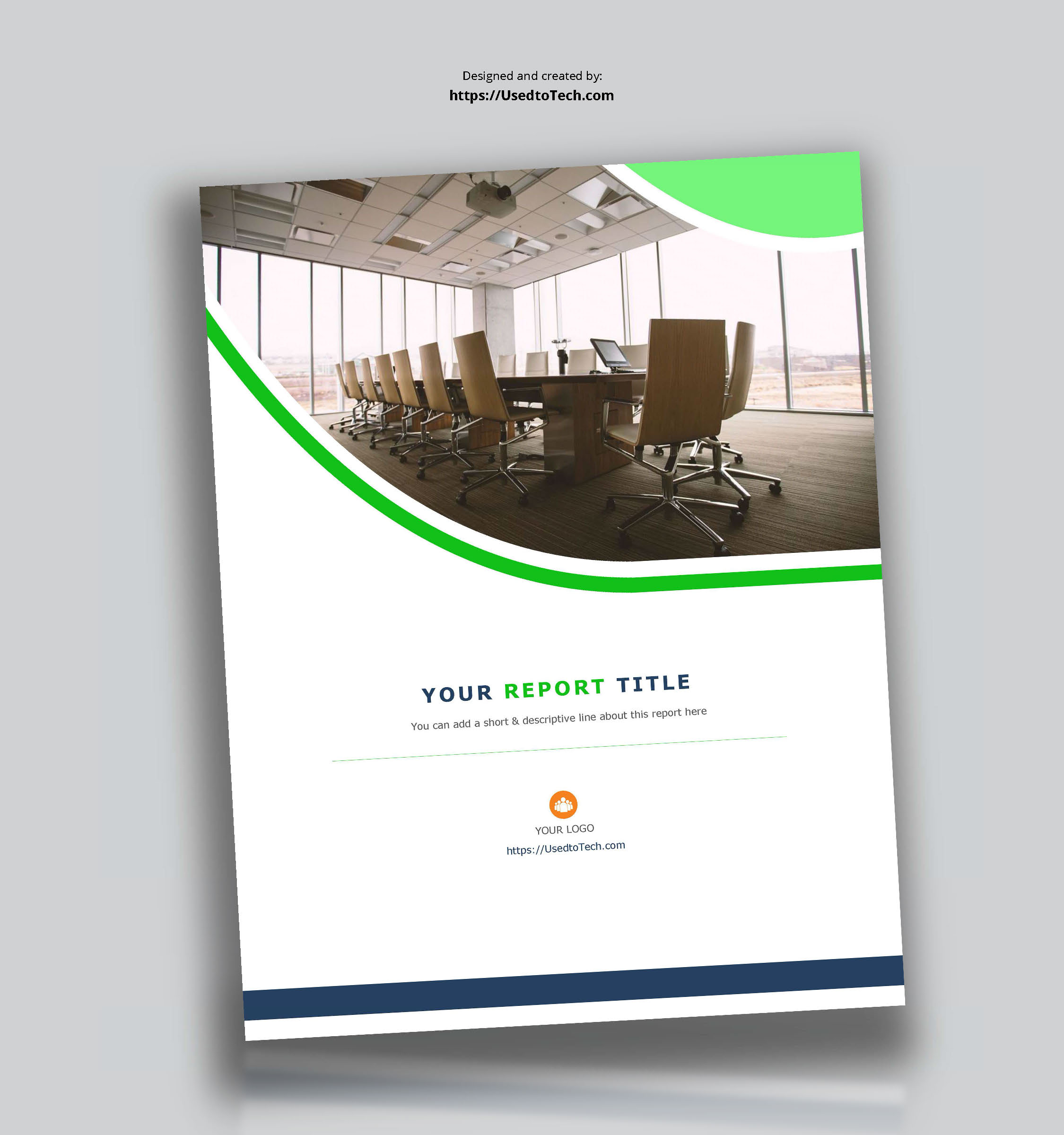 Corporate Report Design Template In Microsoft Word – Used To With It Report Template For Word