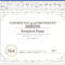 Create A Certificate Of Recognition In Microsoft Word Inside How To Use Templates In Word 2010