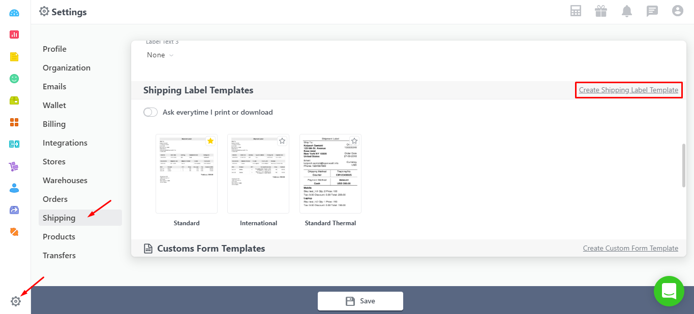 Creating Your Own Shipping Label Templates In Orderhive Is Pertaining To International Shipping Label Template
