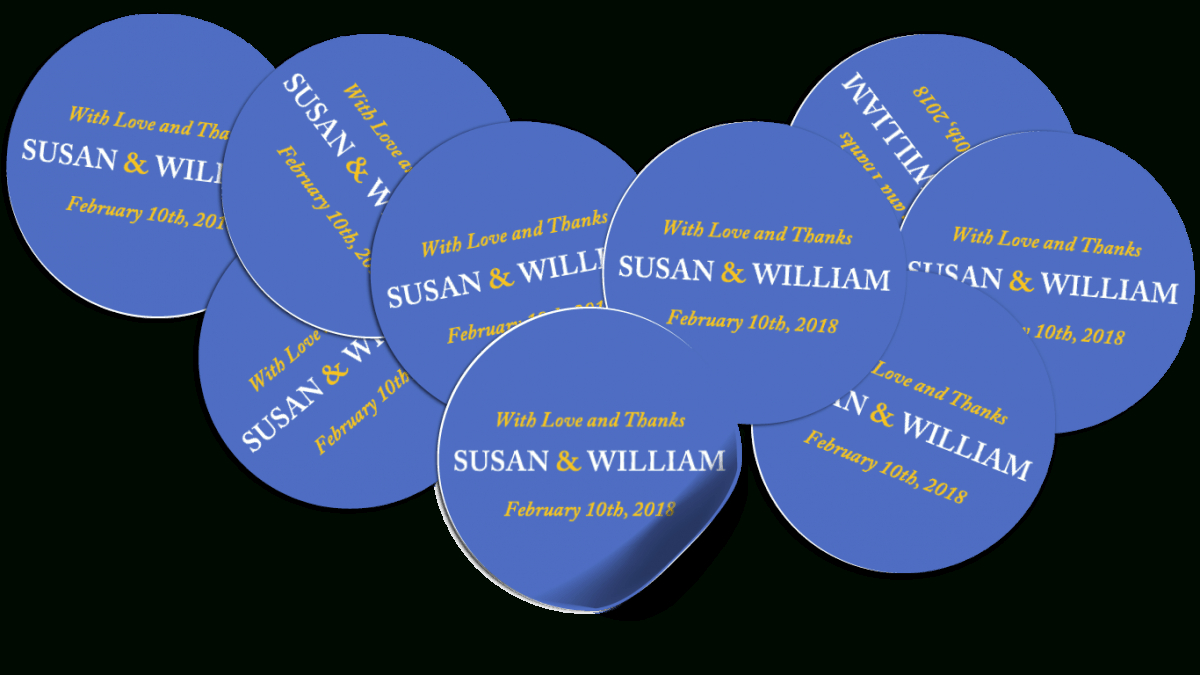 Designing Round & Oval Labels With Word Throughout Microsoft Word Label Printing Templates
