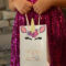 Diy Tutorial: Unicorn Glitter Party Favor Bag Intended For Goodie Bag Label Template