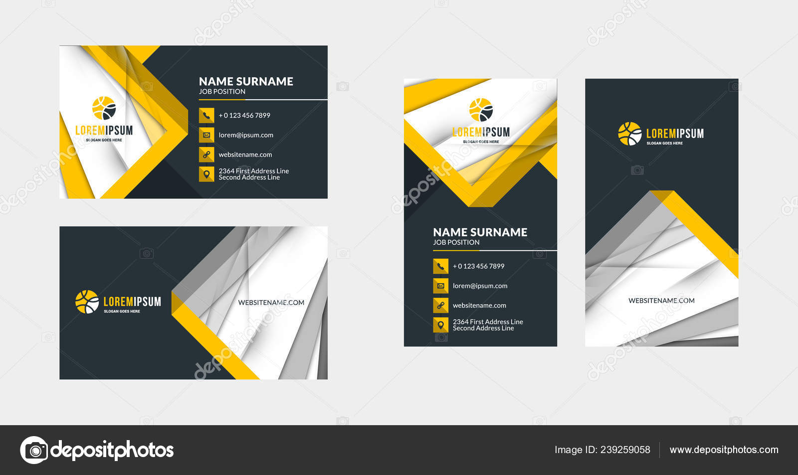 Double Sided Creative Business Card Template Portrait Pertaining To Landscaping Business Card Template