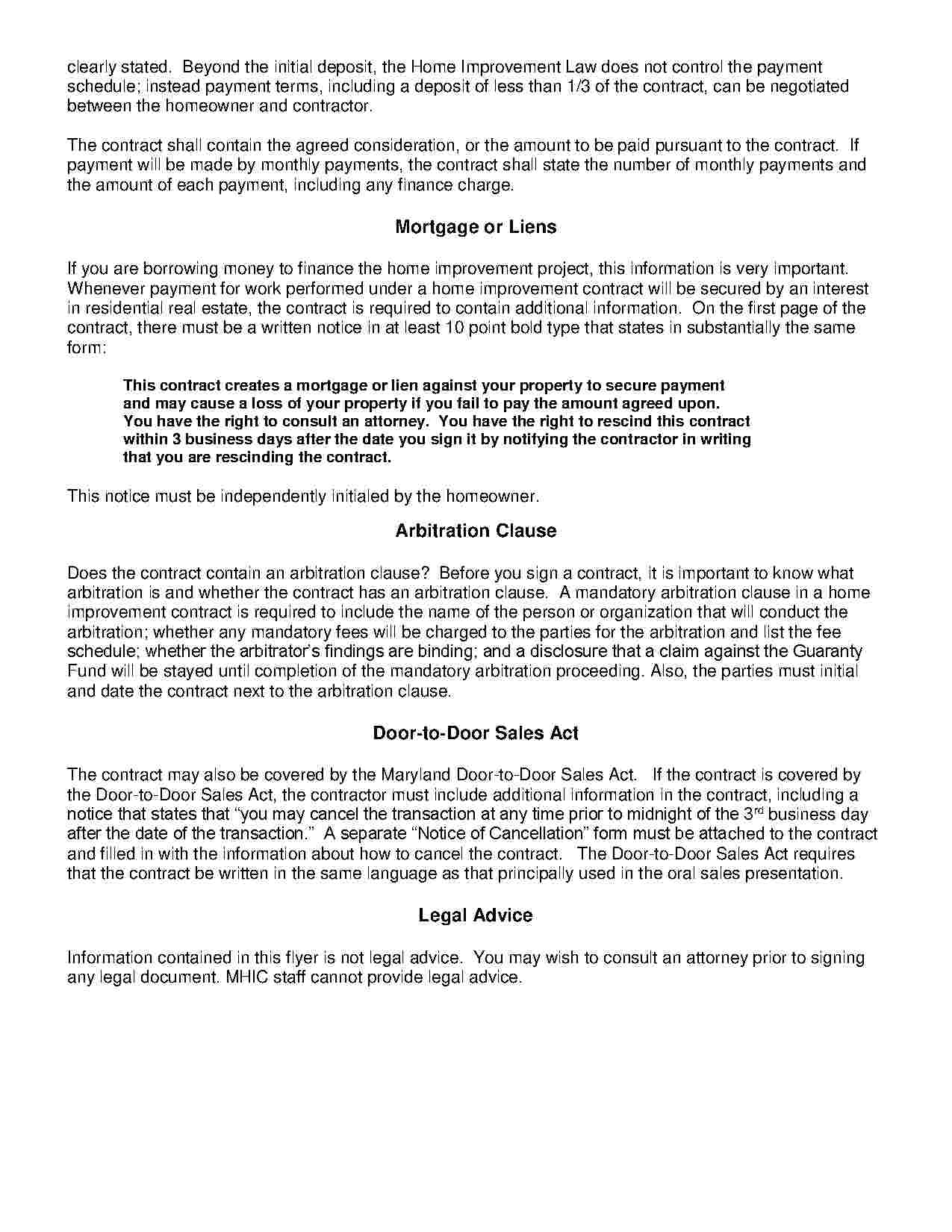 Download Home Improvement Contract Style 18 Template For Within Home Improvement Contract Template