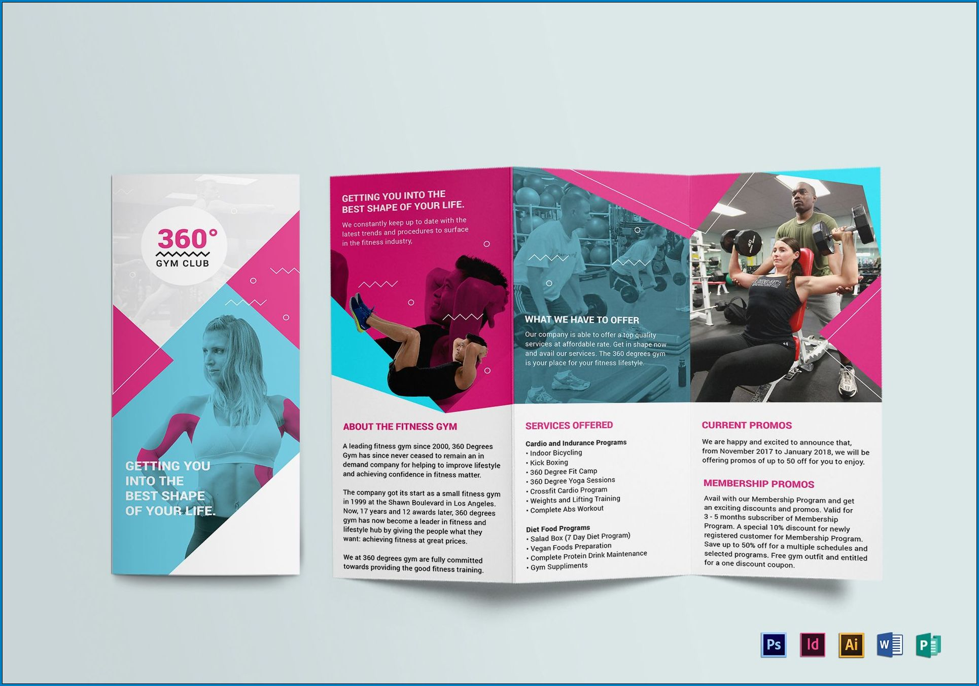 √ Free Printable Tri Fold Brochure Template | Templateral Intended For Membership Brochure Template