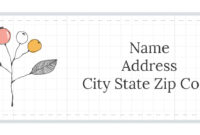 Envelope Label Template - Yerde.swamitattvarupananda within Mailing Address Label Template