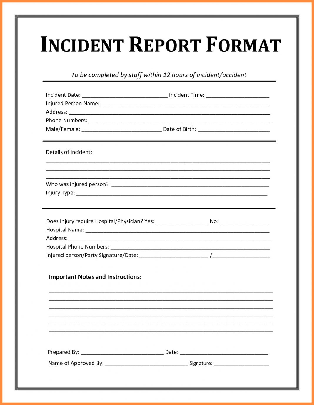 Examples Of Documentation Forms And Formats Rsing Report Throughout Nursing Handoff Report Template