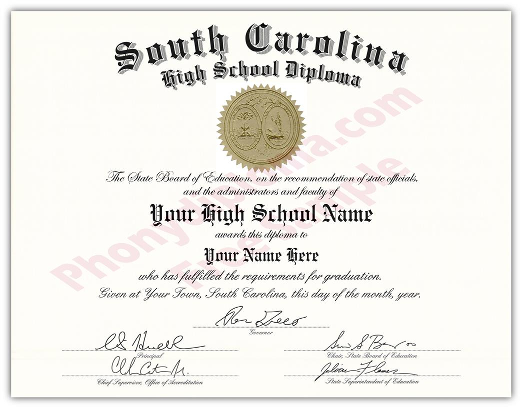 Fake Diplomas And Transcripts From South Carolina In Ged Certificate Template