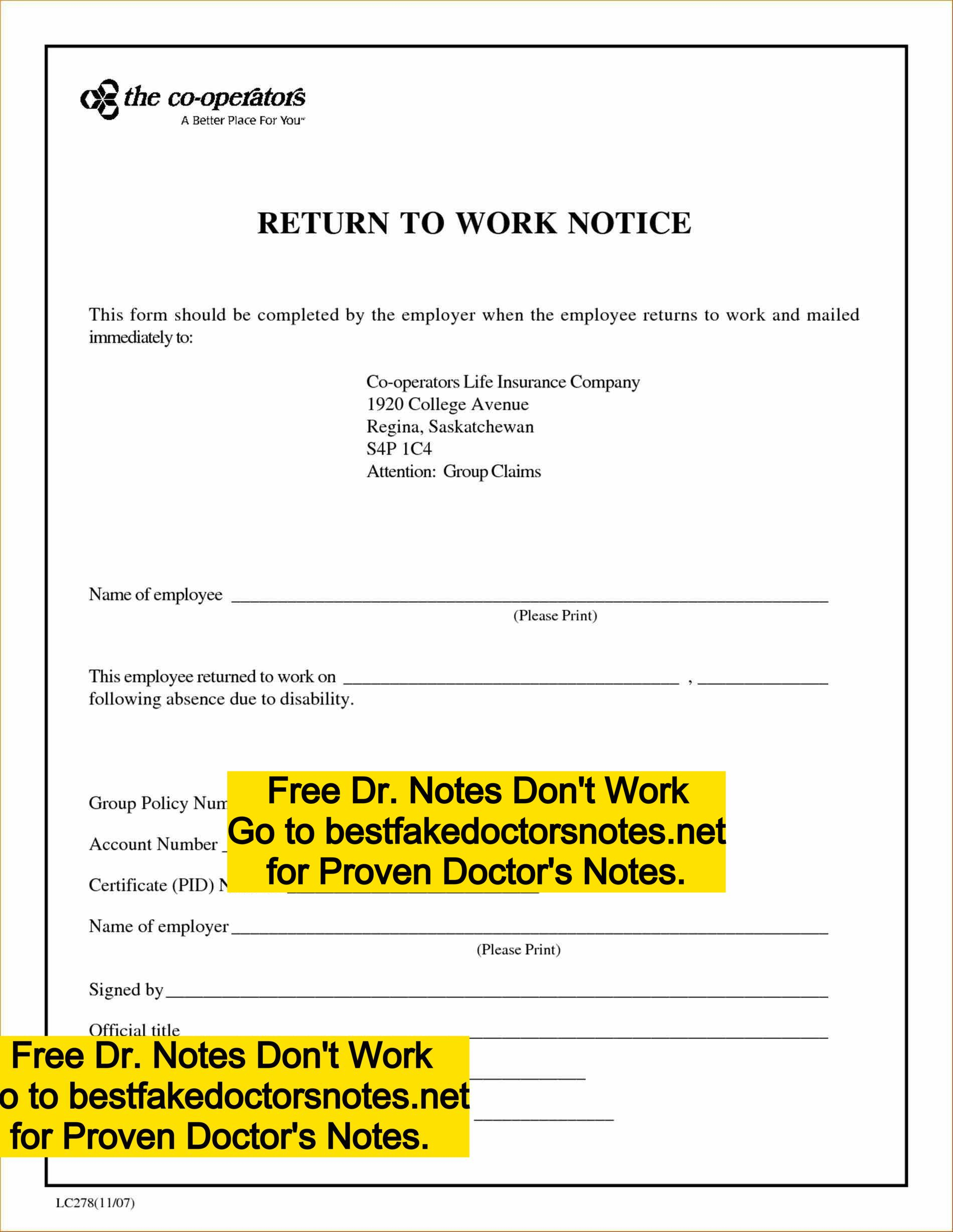 Fake Doctors Note Work Or School Pdf Templates Intended For Hospital Note For Work Template
