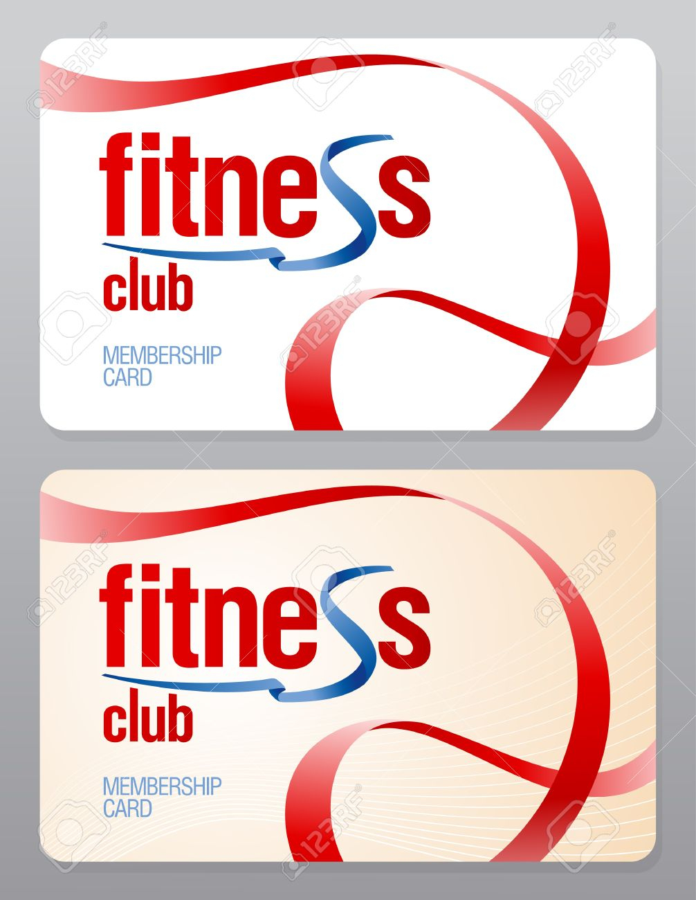 Fitness Club Membership Card Design Template. Throughout Gym Membership Card Template