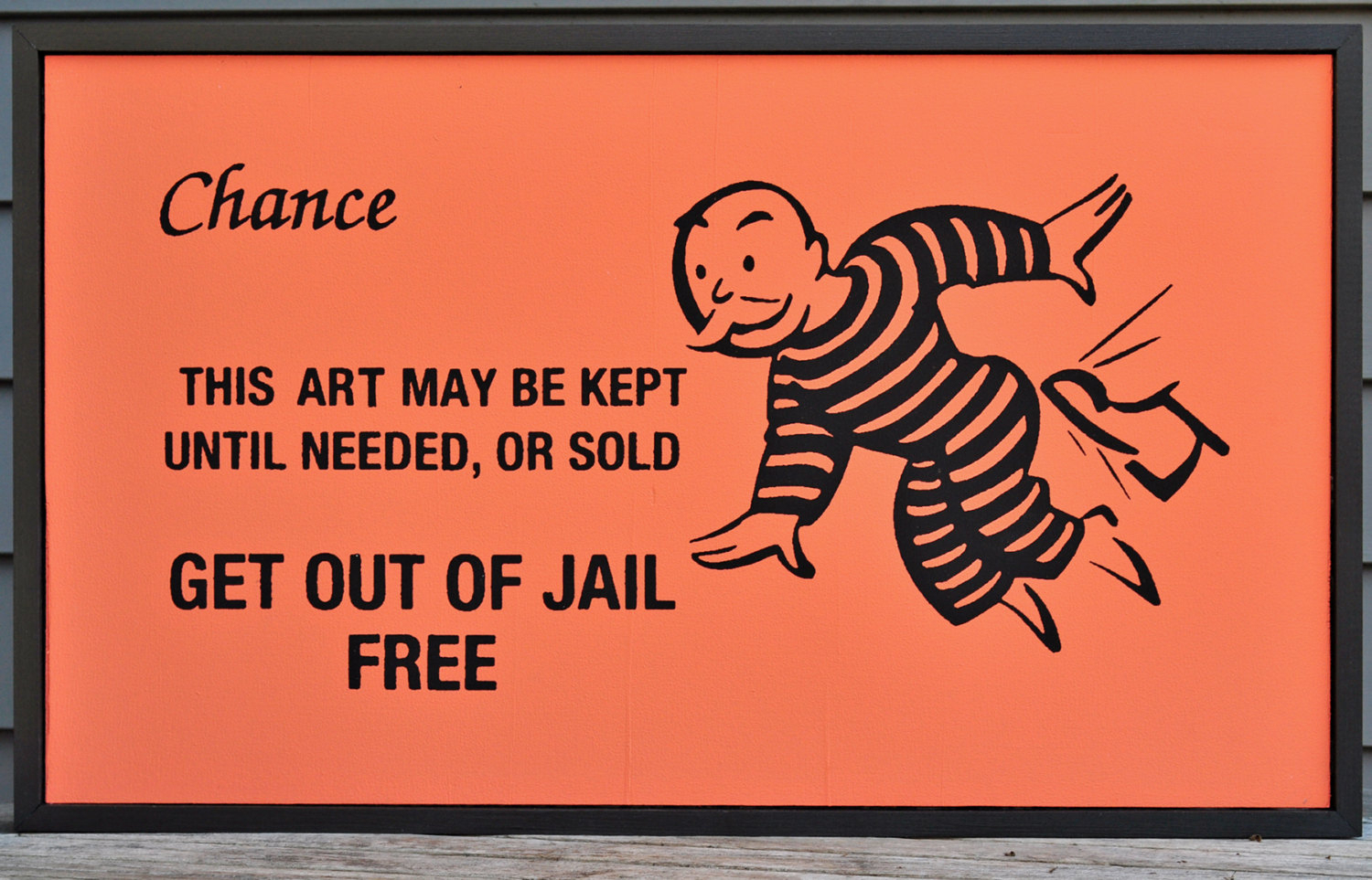 Free Card: Monopoly Get Out Of Jail Free Card Within Get Out Of Jail Free Card Template