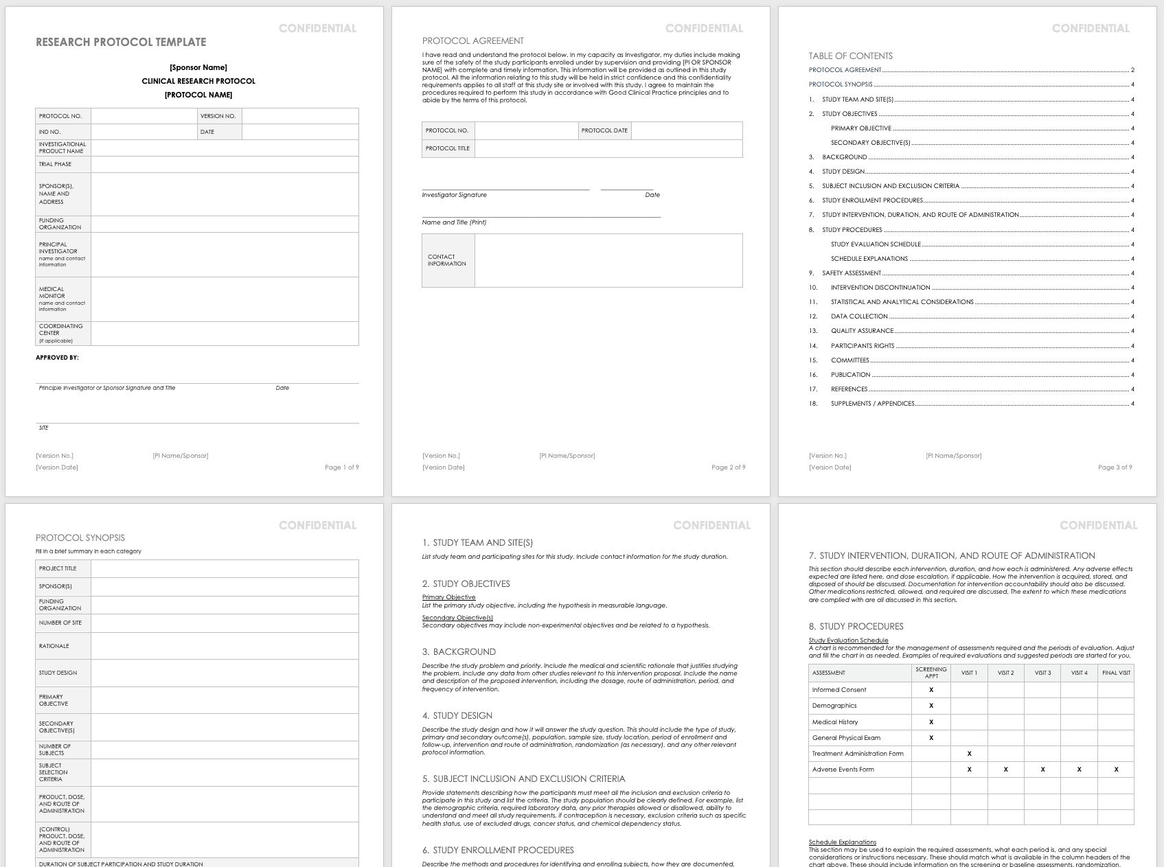 Free Clinical Trial Templates | Smartsheet In Monitoring Report Template Clinical Trials