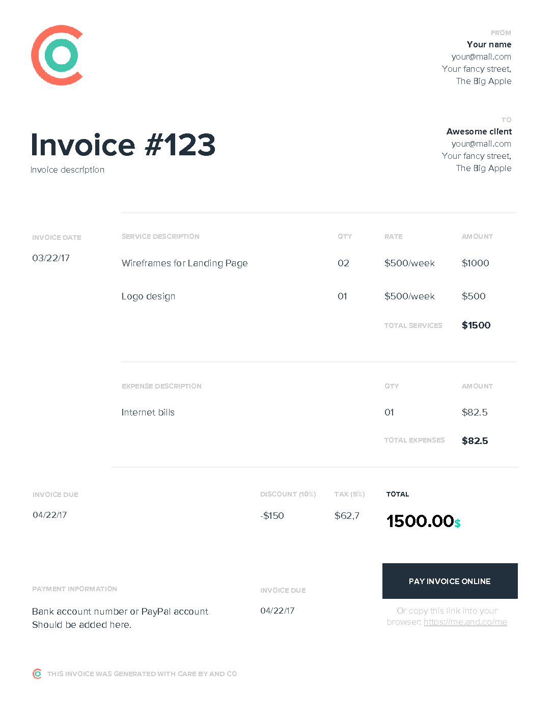 Free Event Planner Invoice Template | Excel | Pdf | Word With Invoice Template For Dj Services