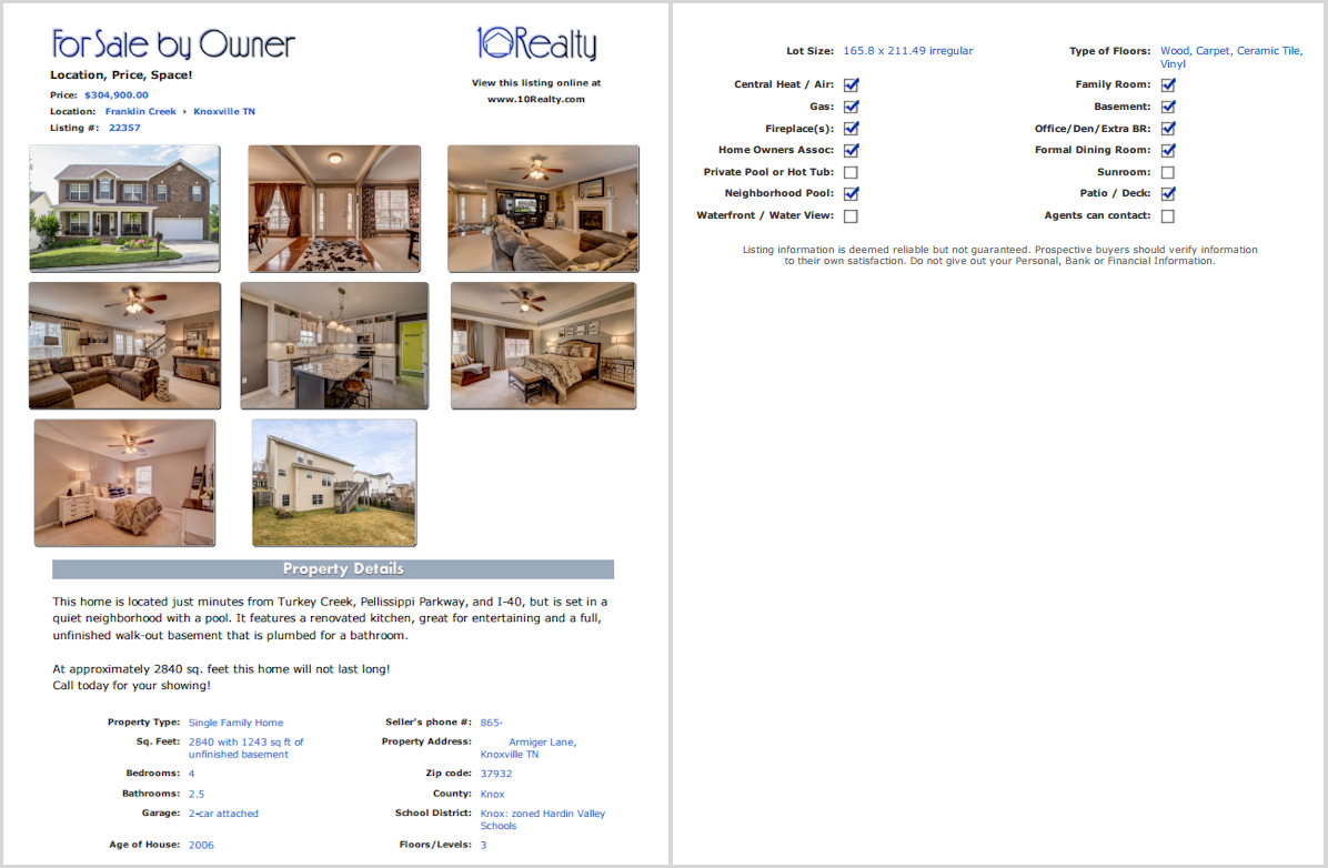 Free Fsbo Listing. Free For Saleowner Website Inside Home For Sale By Owner Flyer Template