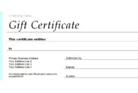 Free Gift Certificate Templates You Can Customize with regard to Gift Certificate Template Publisher