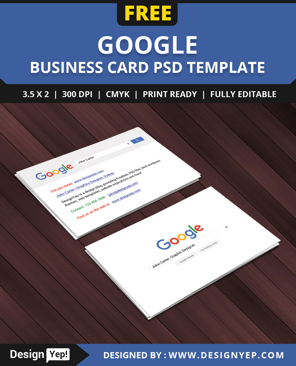 Free Google Interface Business Card Psd Template On Behance With Regard To Google Search Business Card Template