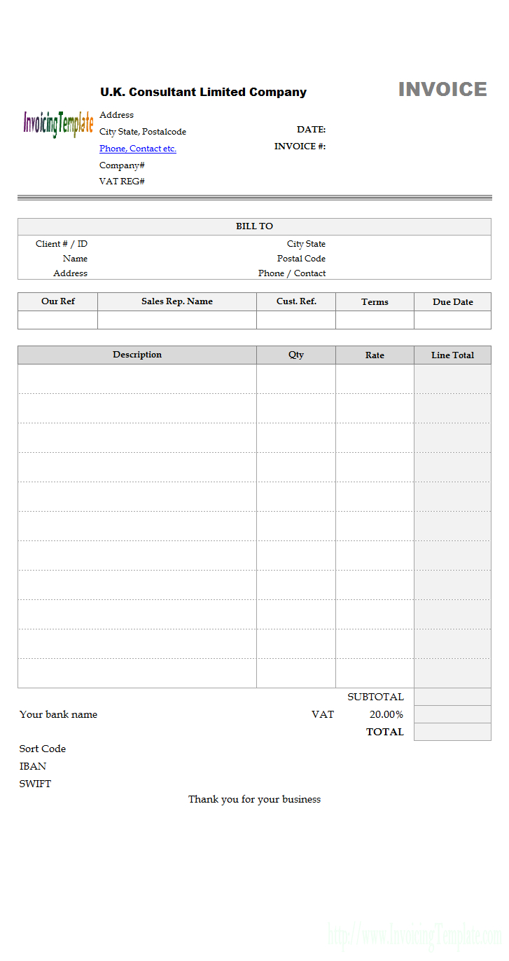 Free Invoice Template For Uk – 20 Results Found Pertaining To Hmrc Invoice Template