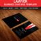 Free Lawyer Business Card Template Psd – Designyep Intended For Lawyer Business Cards Templates