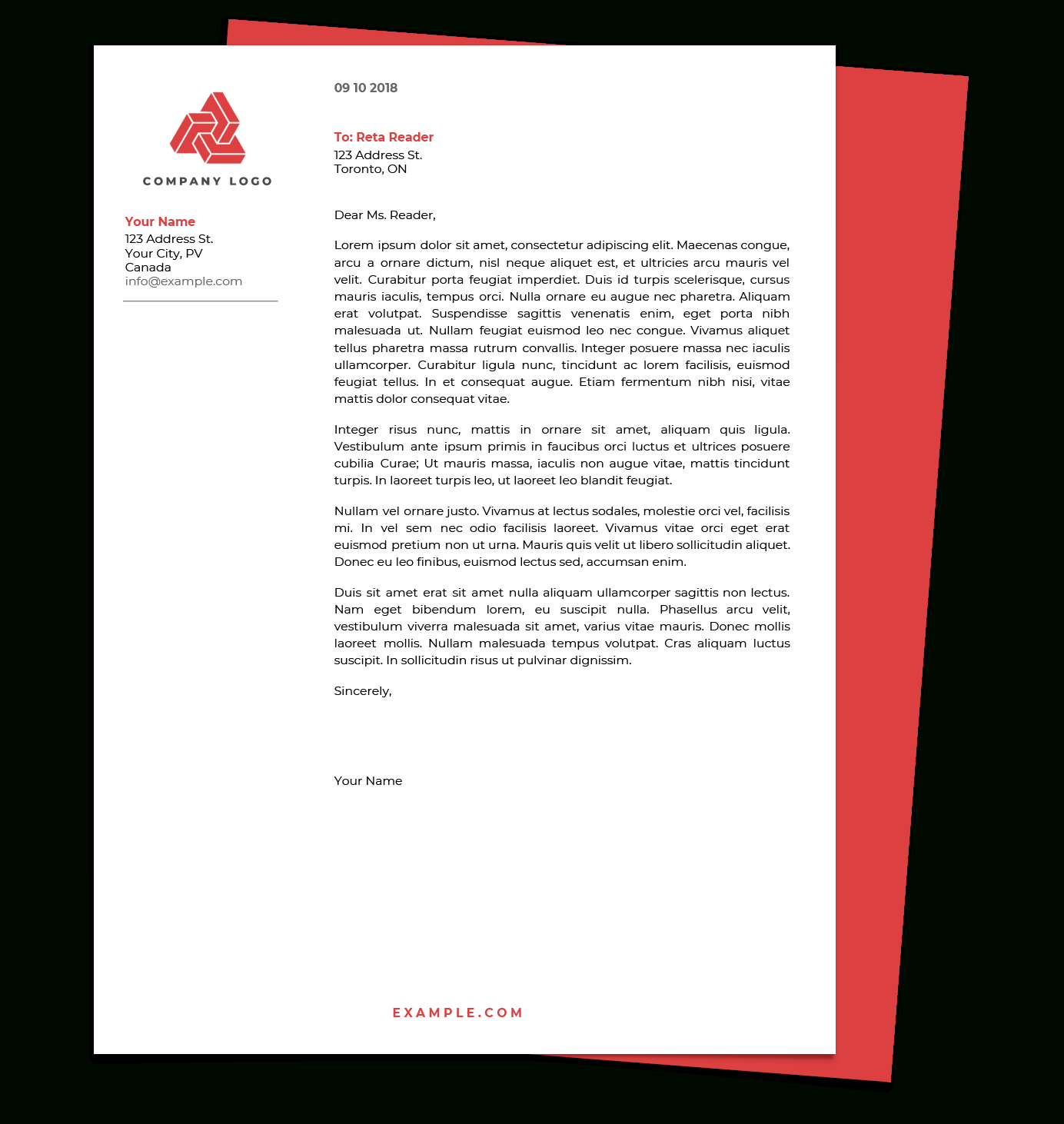 Free Letterhead Templates For Google Docs And Word In Google Letterhead Templates