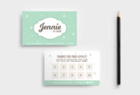 Free Loyalty Card Templates - Psd, Ai &amp; Vector - Brandpacks pertaining to Loyalty Card Design Template